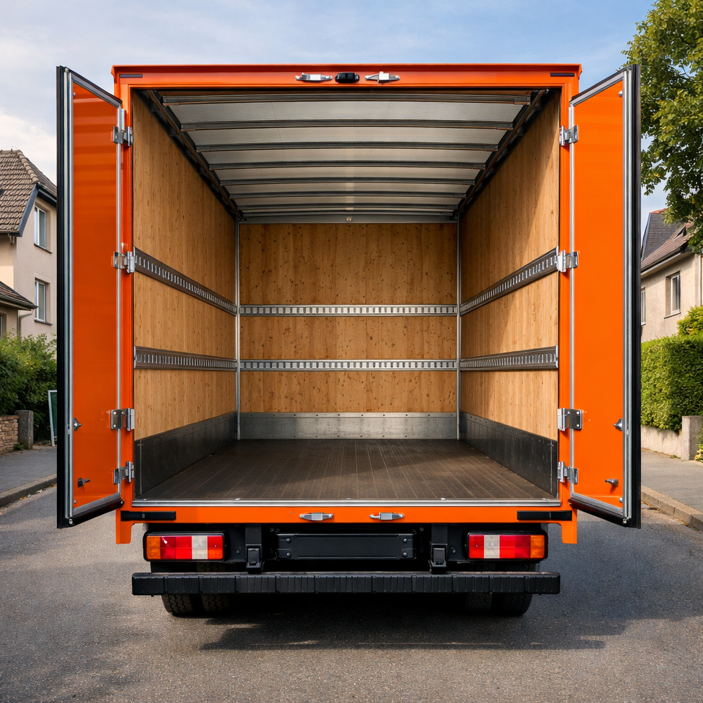 Le camion est l&agrave;