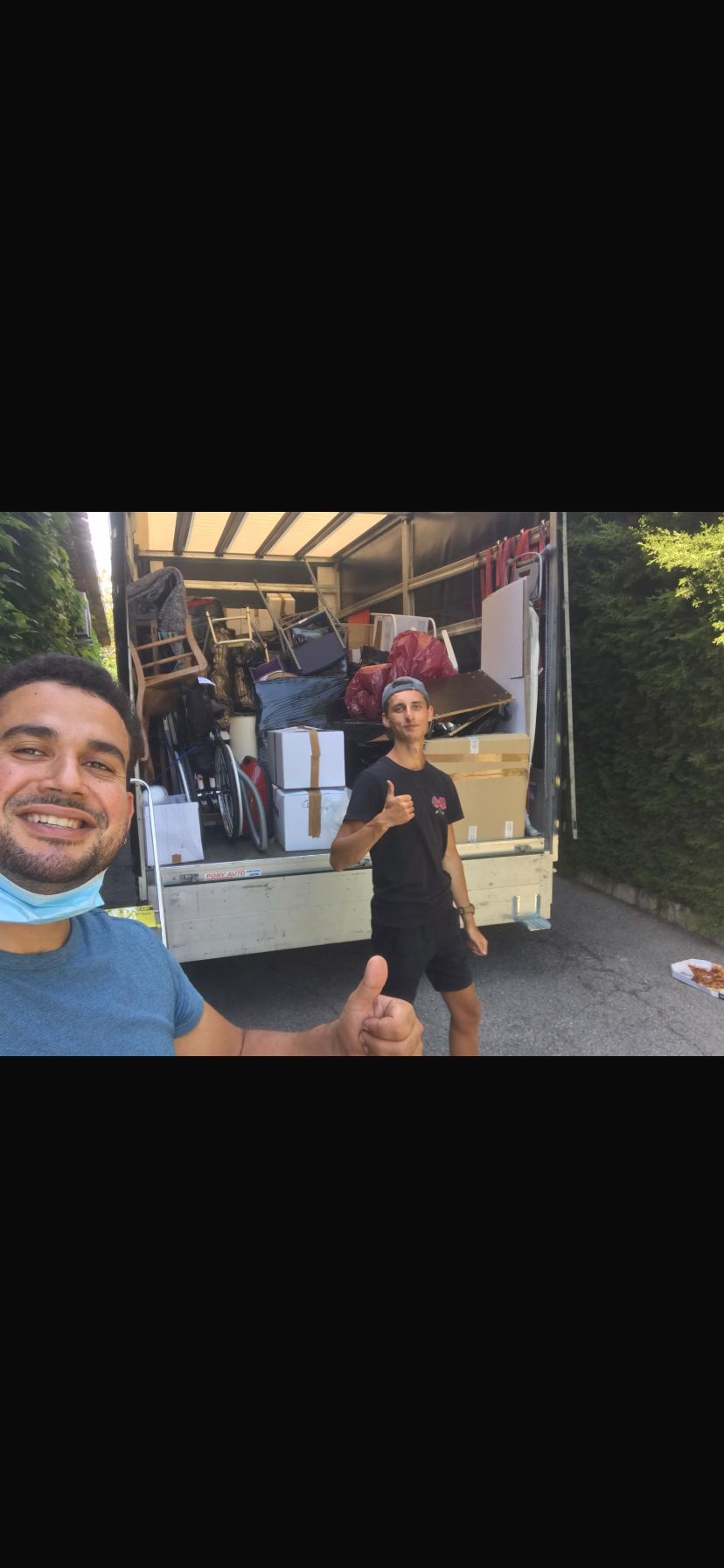 Camion chargé — Mission terminée